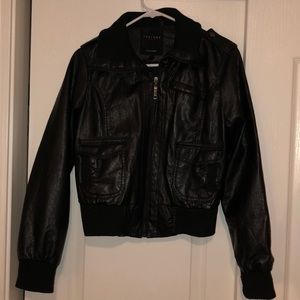 Lane Crawford faux leather jacket
